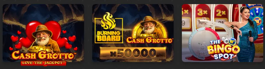 Types de machines à sous UNIBET CASINO
